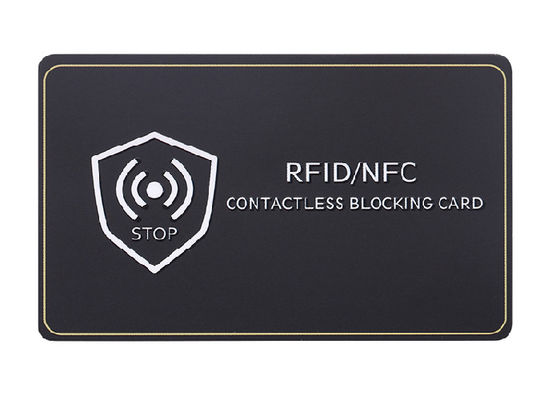 カードを妨げるクレジット カードの保護装置の反盗難13.56 Mhz RFID