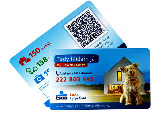 ISOスマートなプラスチックRFID の無接触の支払カード