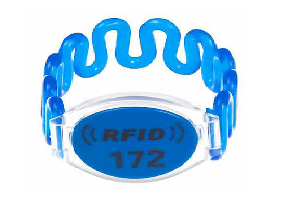 でき事のための波状の伸張LF HF UHFの破片RFIDのブレスレット